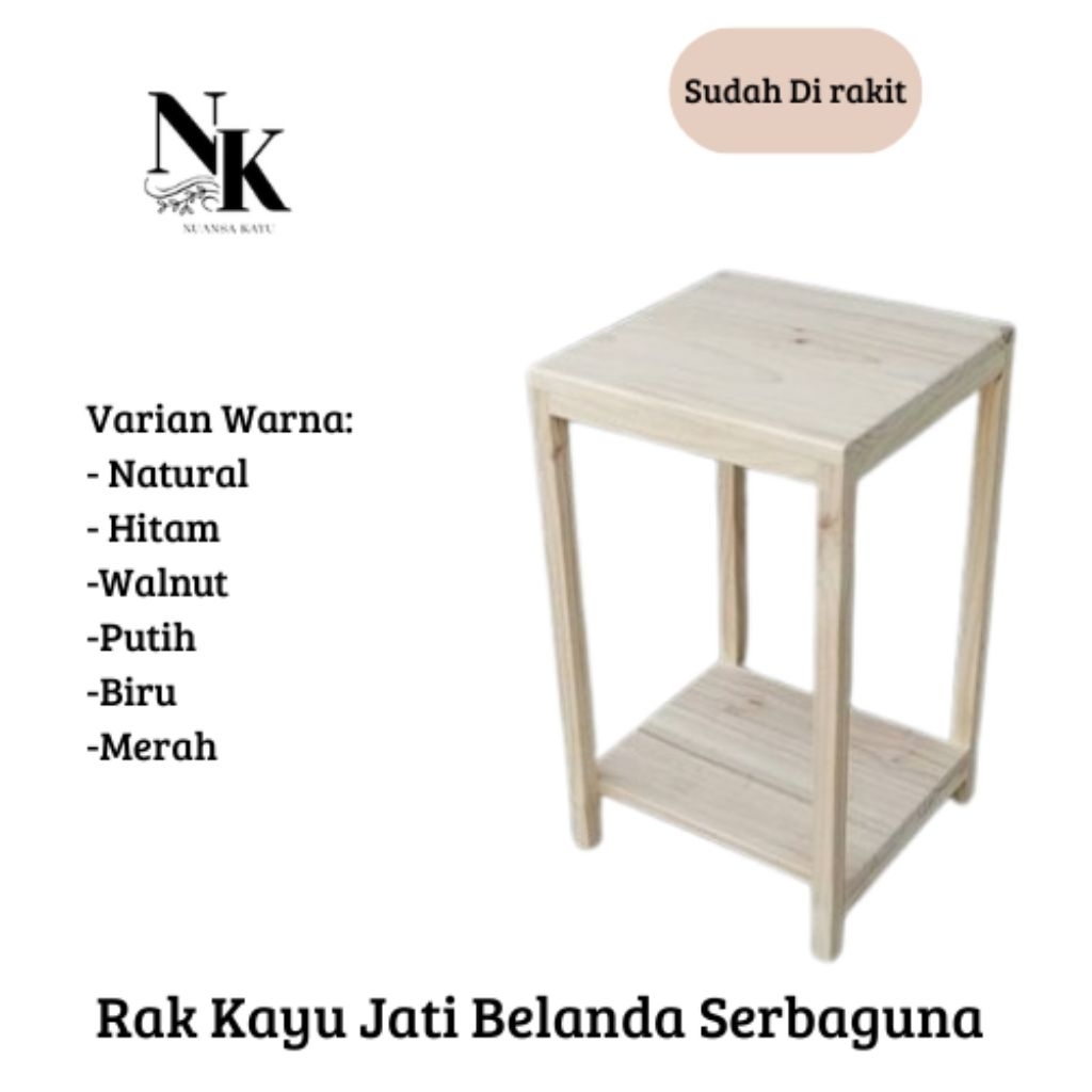 Rak Galon Kayu/ Rak Kayu Serbaguna/ Rak Kompor/ Rak Dapur