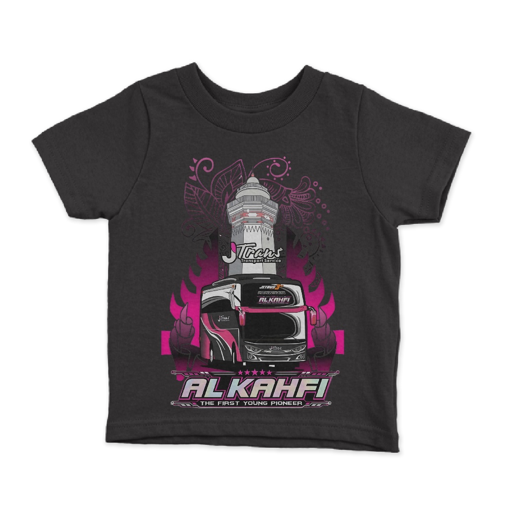 Kaos Anak Bus Al Kahfi The First Young Pioneer Fashion Baju Atasan Anak Laki Laki Perempuan Distro U