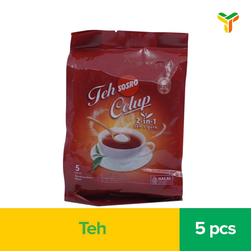 Sosro Teh Celup 2In1 5X18 Gram