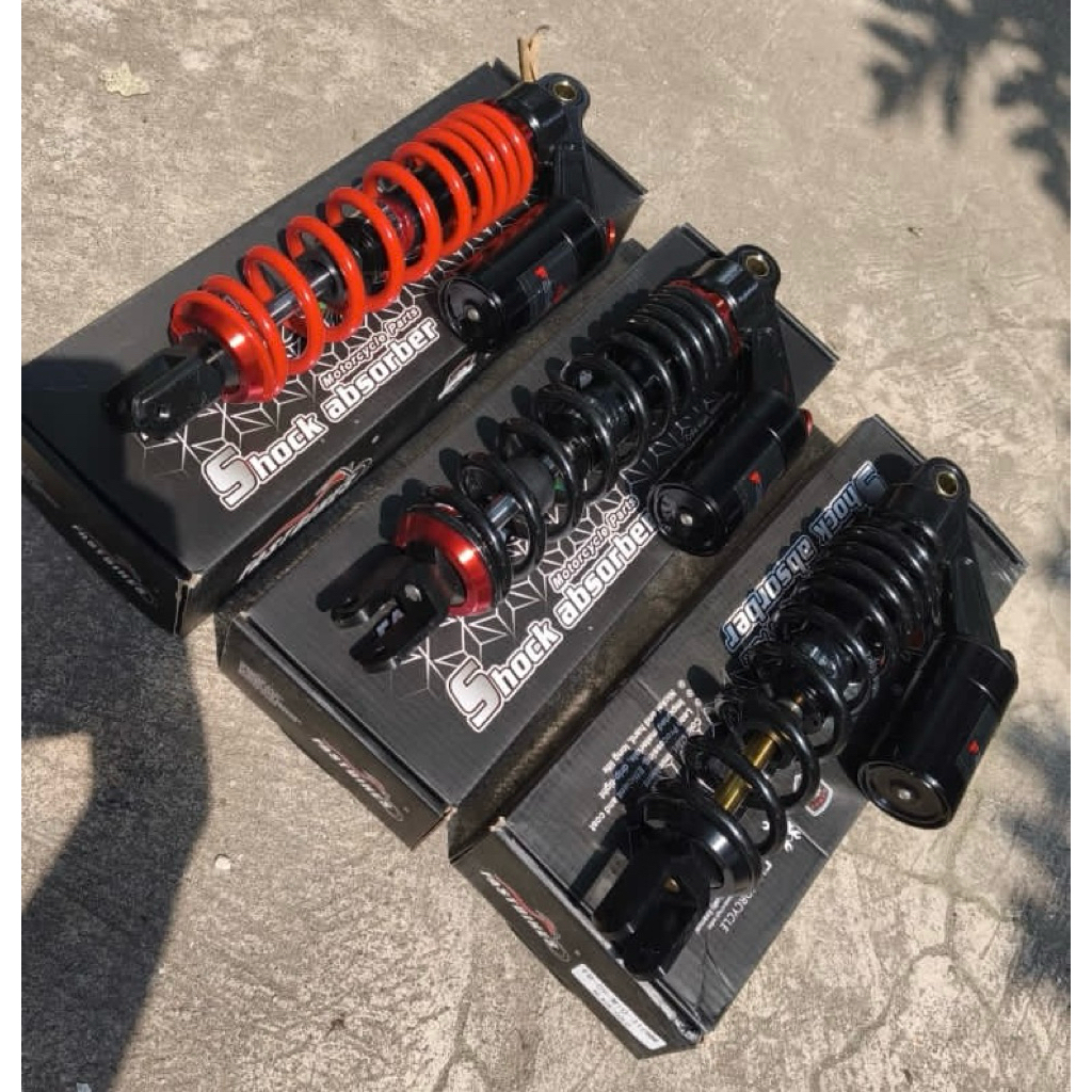 Shock Matic Tabung Atas Shockbreaker Belakang Matic Tabung Atas Ukuran 300mm- 310mm