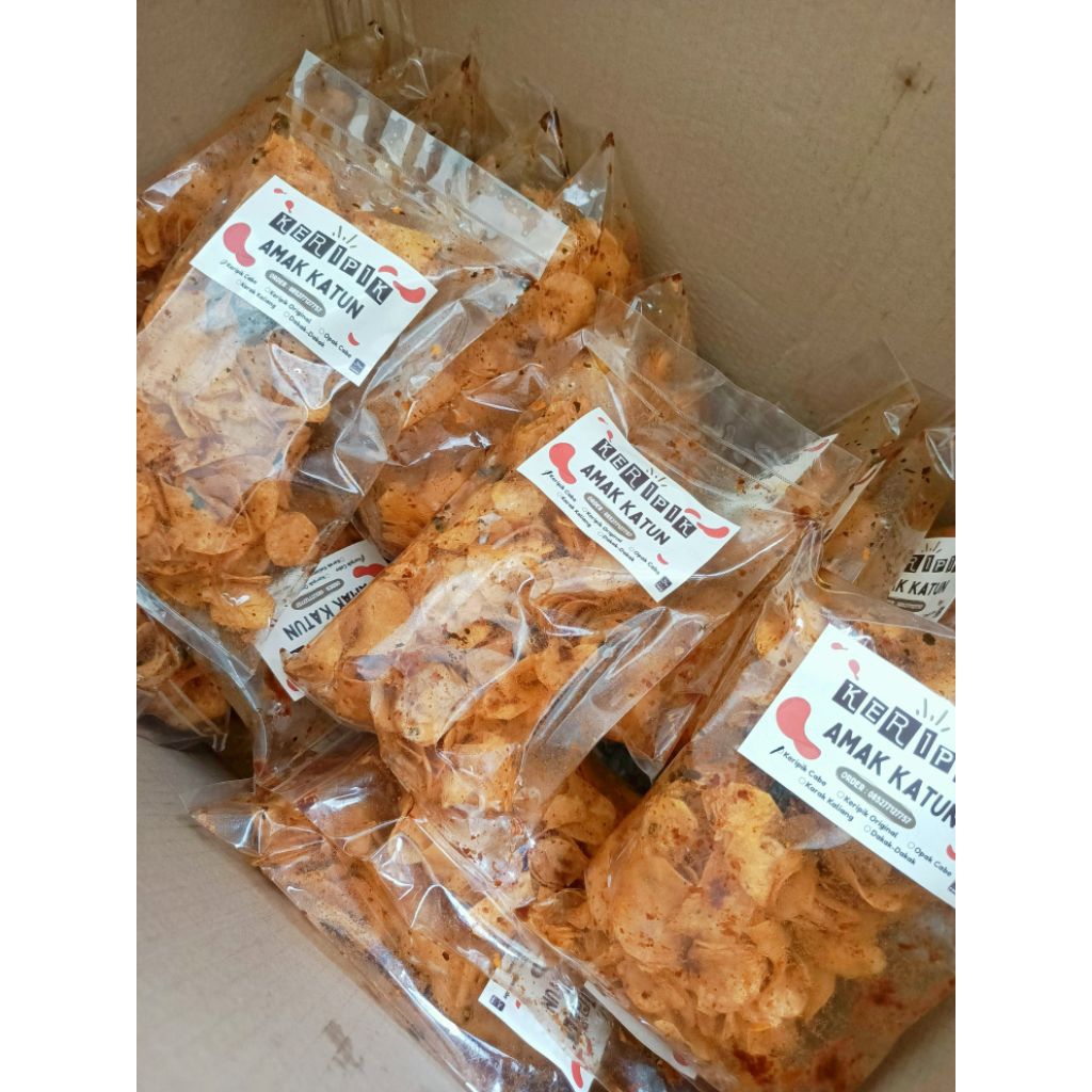 KERIPIK CABE SINGKONG PADANG