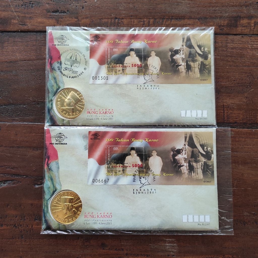 sampul hari pertama (SHP) 100 tahun bung karno