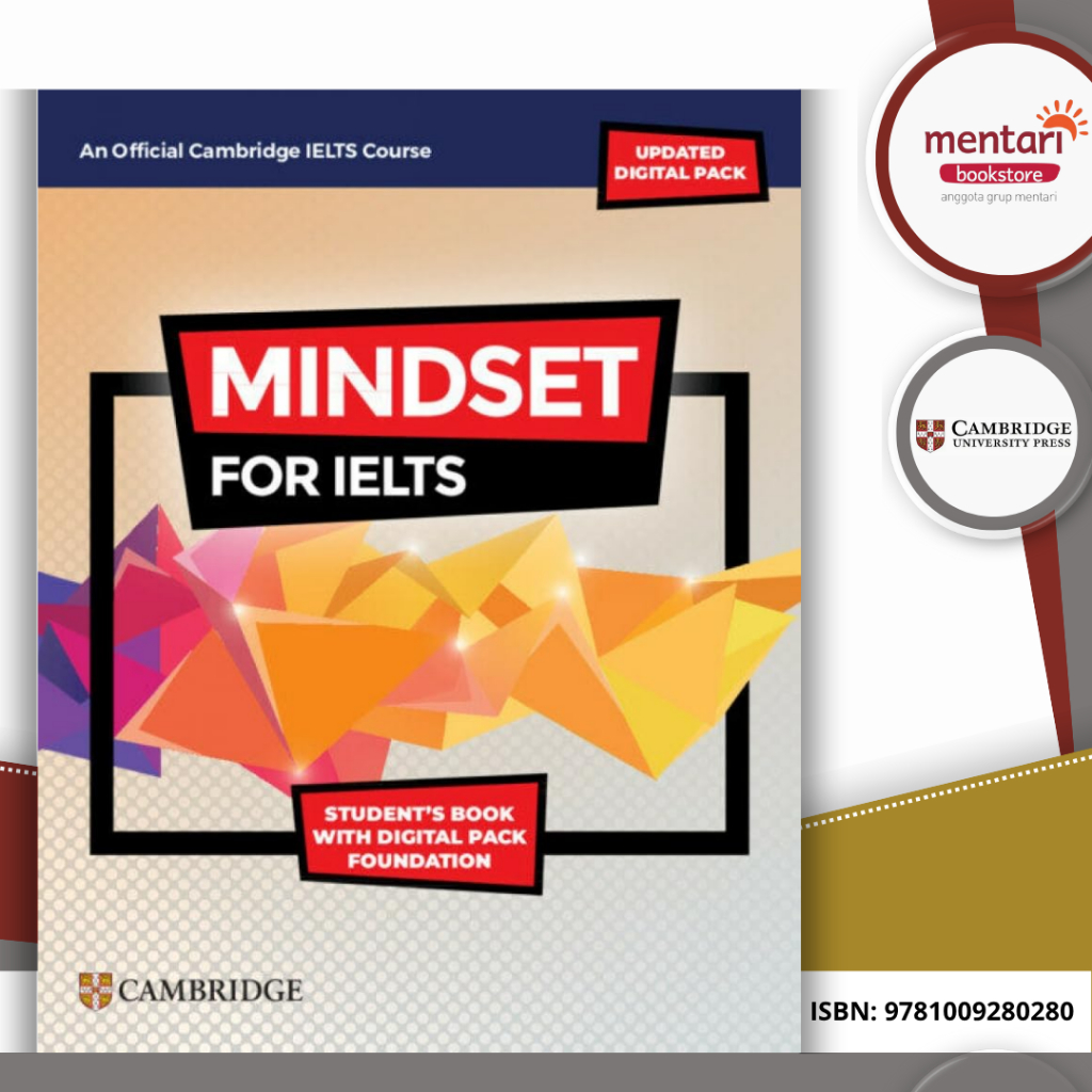 Cambridge Mindset for IELTS Level 1 Student’s Book with Answers | IELTS Preparation Book