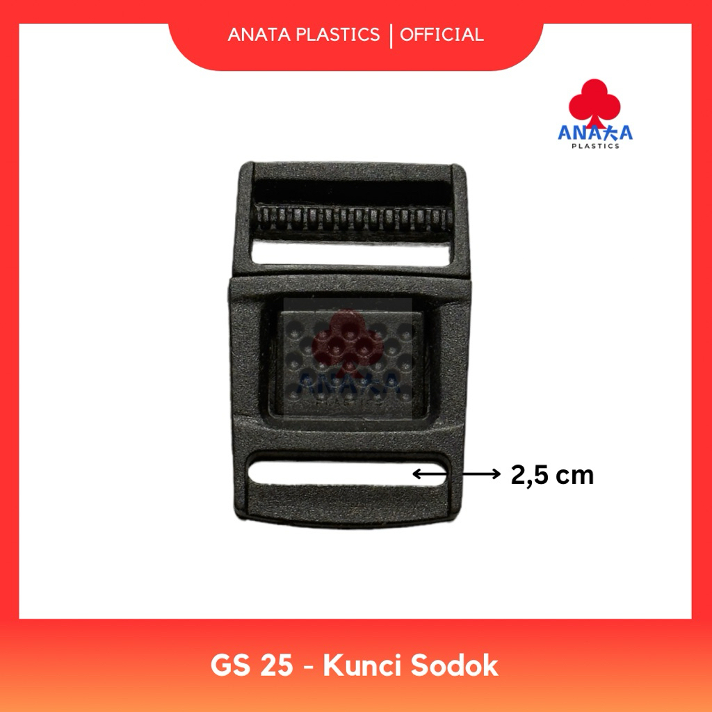 [Per Lusin] Kunci sodok topi 2,5 cm / Kunci sodok sandal / Kunci sodok tas / GS