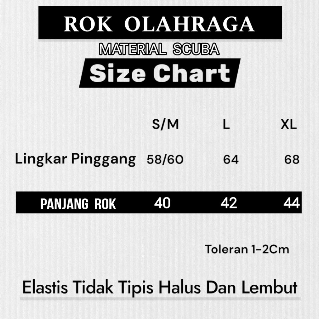 NEW ROK OLAHRAGA WANITA ROK SKIRT ROK SPORT