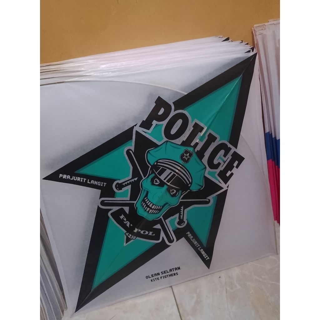 layangan sukoi dan kertas layangan