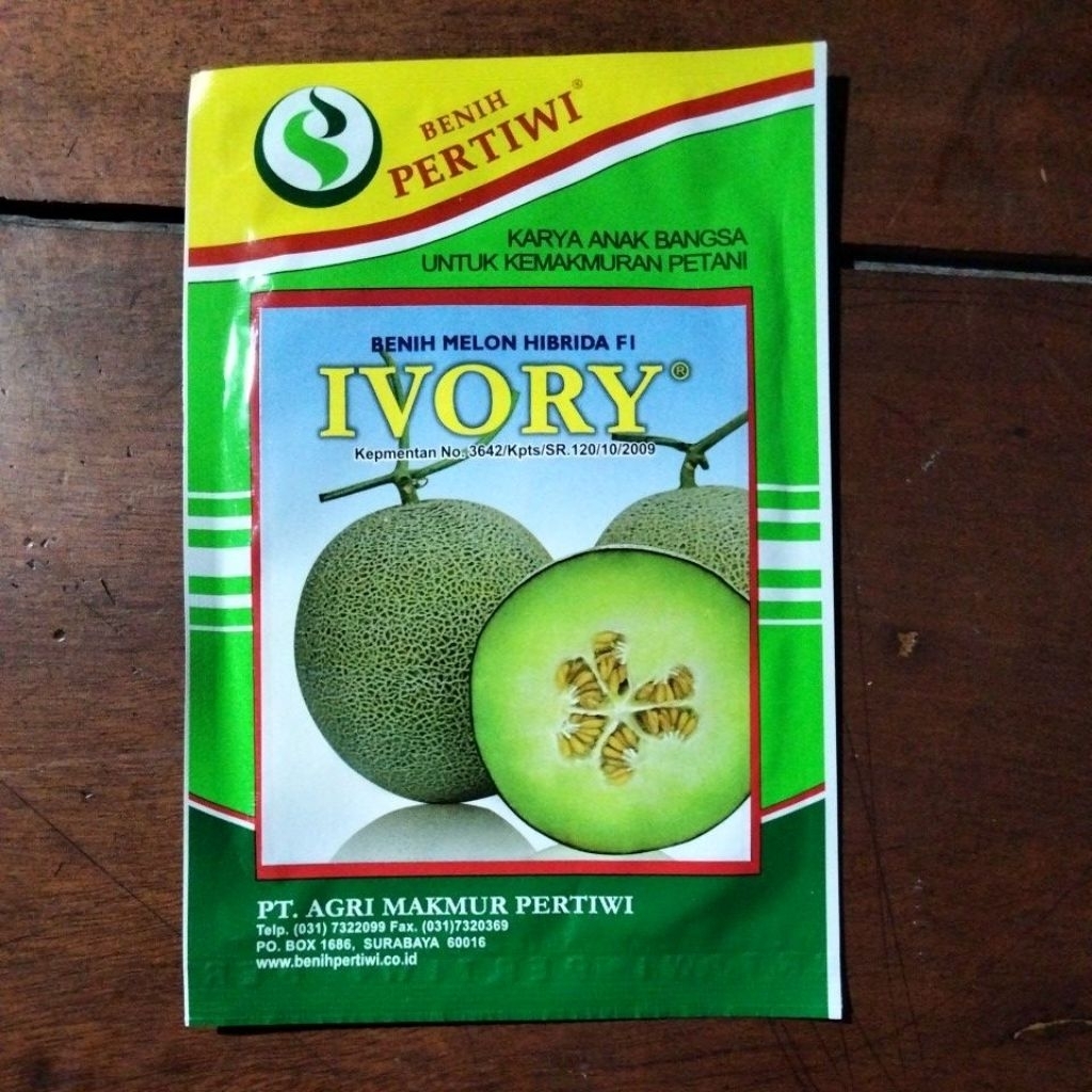 Benih melon IVORY  (13 GR)