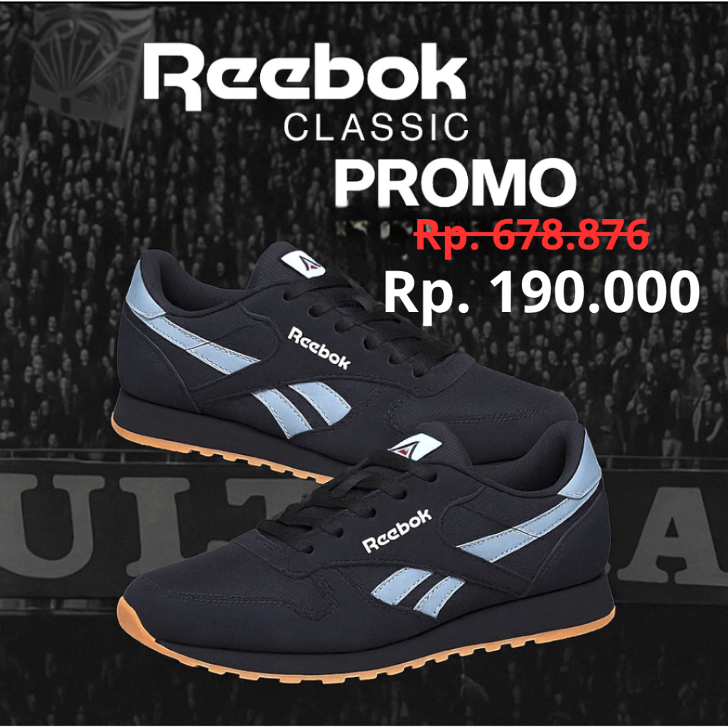 [BISA COD] sepatupria & wanita best seller sepatu olahraga jogging LARIS Sepatu Rbk.clasik putih pea