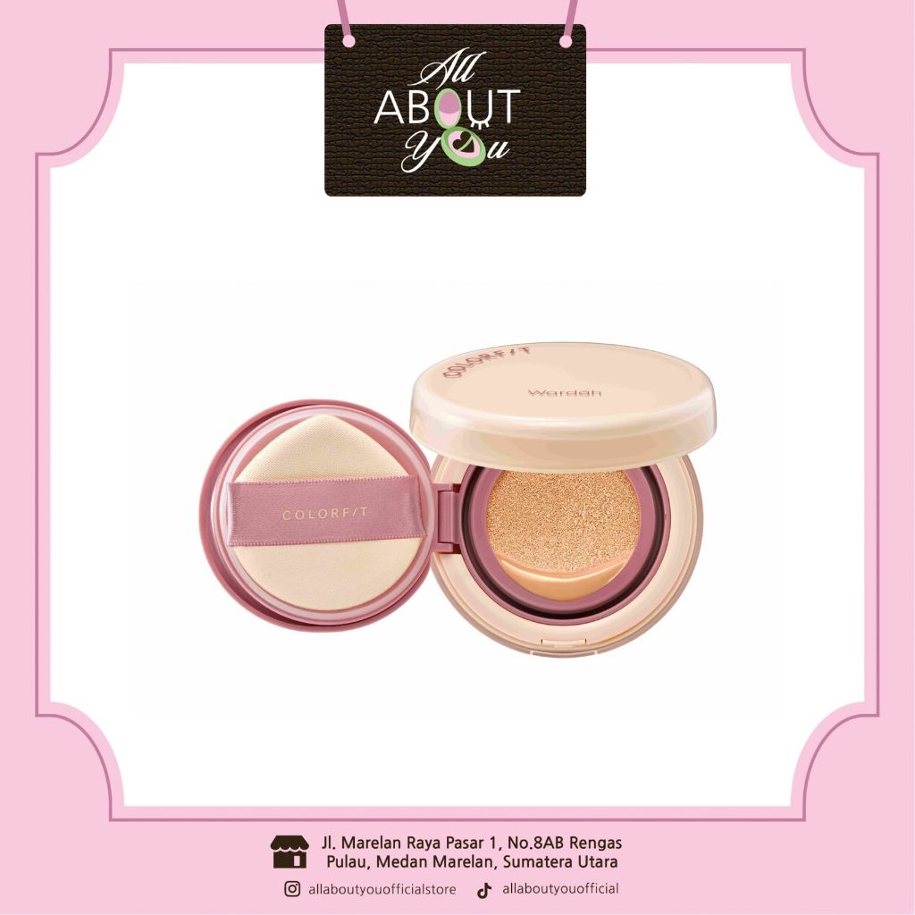 All About You-Wardah Colorfit Perfect Glow Cushion & Refill / Wardah Colorfit Cushion Refill