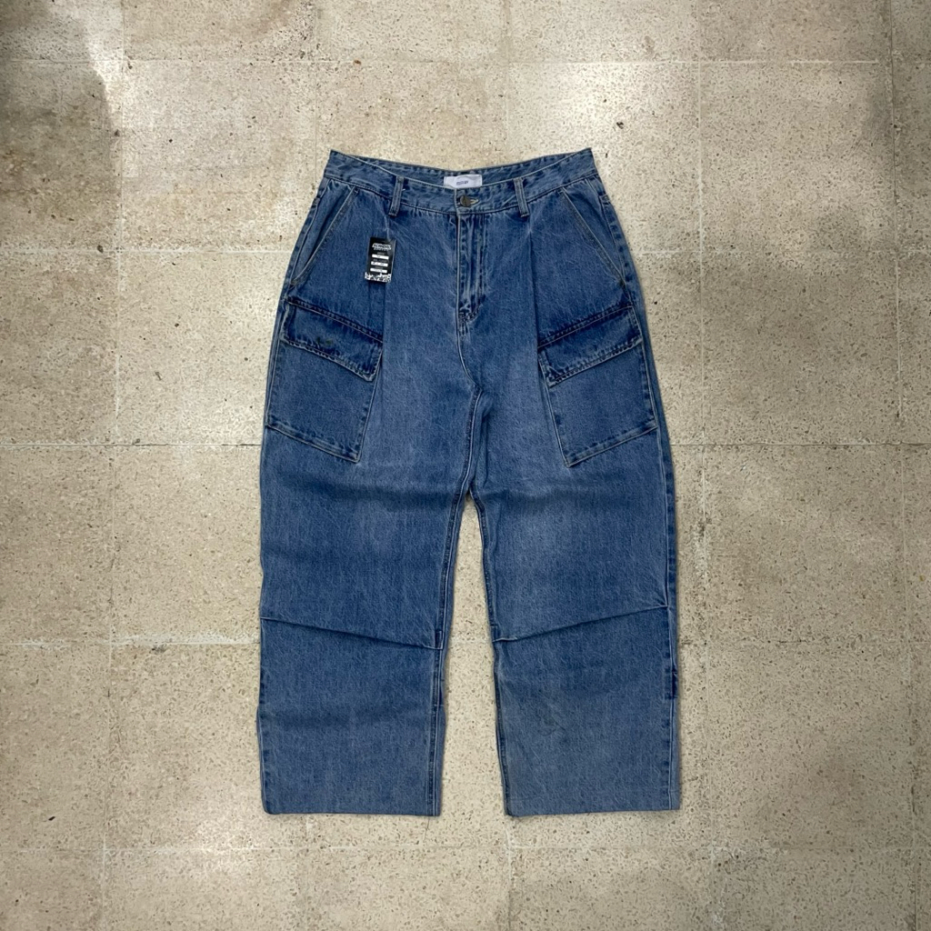 CELANA PANJANG BAGGY JEANS MINAV