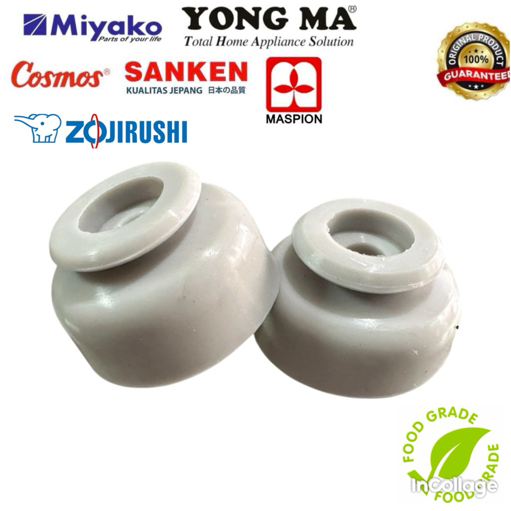[BARU] Rice Cooker Dapur Karet Seal Tutup tengah Silicon Mutu Food Grade Tutup Magic com magiccom pa
