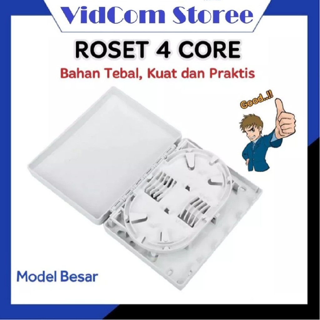 Roset Fiber Optic 4 Core Kosongan