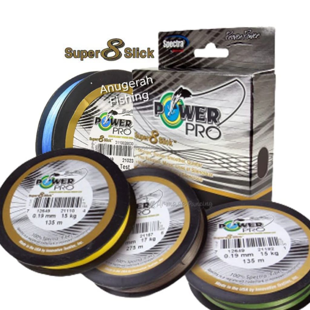 Senat PE Shimano Power Pro x8 65lb 80lb 300yds Senar Pancing Braided | Power Pro | Alat pancing orig