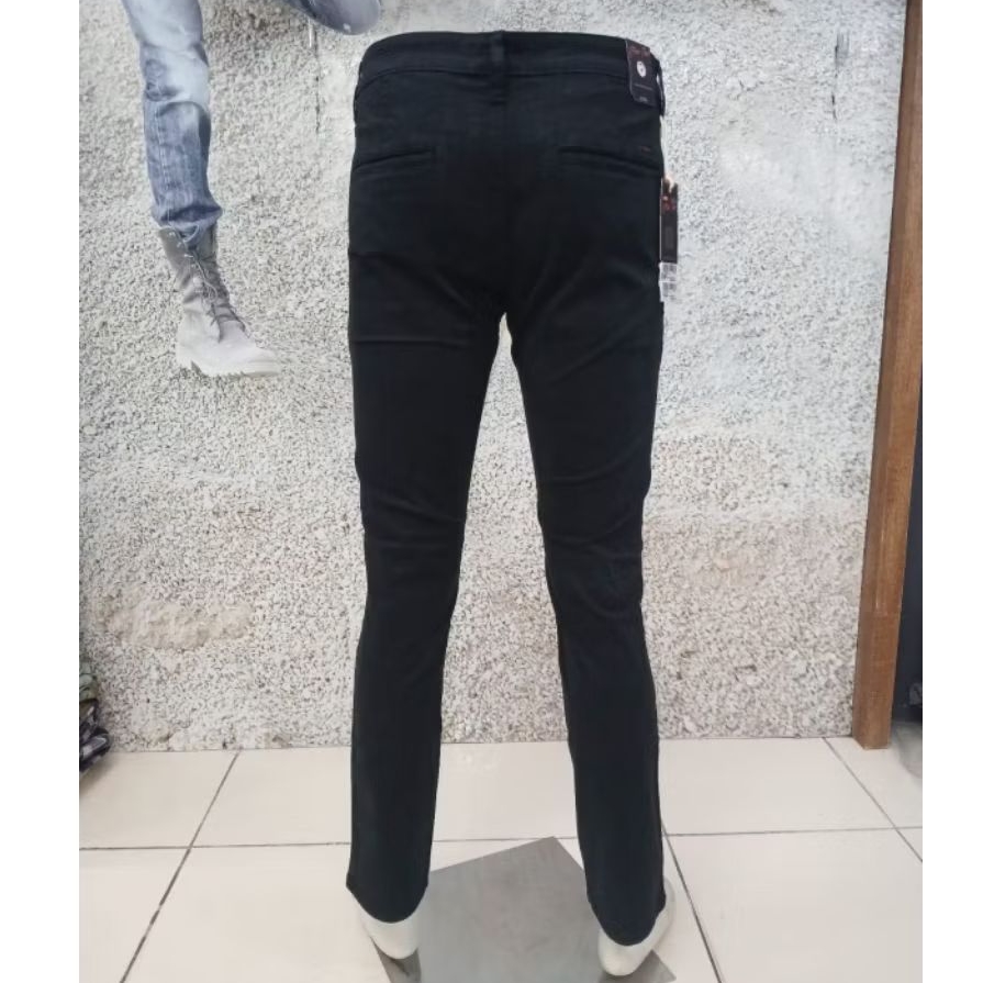 CELANA PANJANG CARDINAL CASUAL WARNA HITAM SLIMFIT