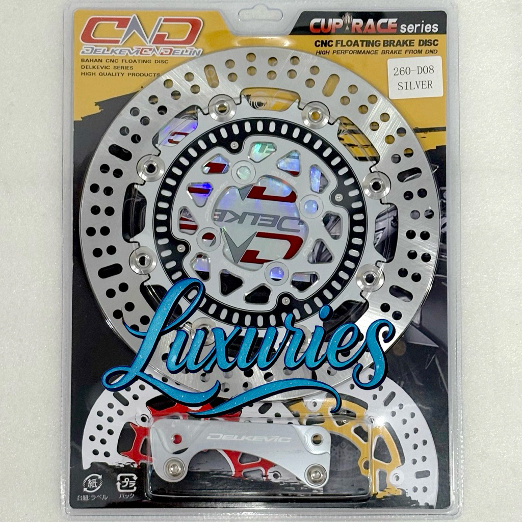 PIRINGAN CAKRAM DEPAN DELKEVIC 260MM VARIO 160 ABS DISC DEPAN DND FLOATING ORIGINAL PIRINGAN CAKRAM 
