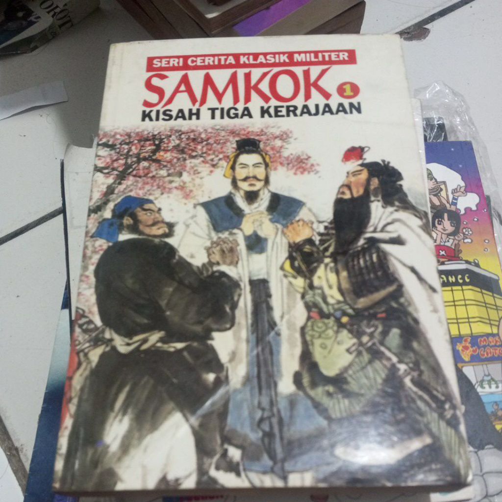 buku seri cerita klasik militer samkok no 1 kisah tiga kerajaan