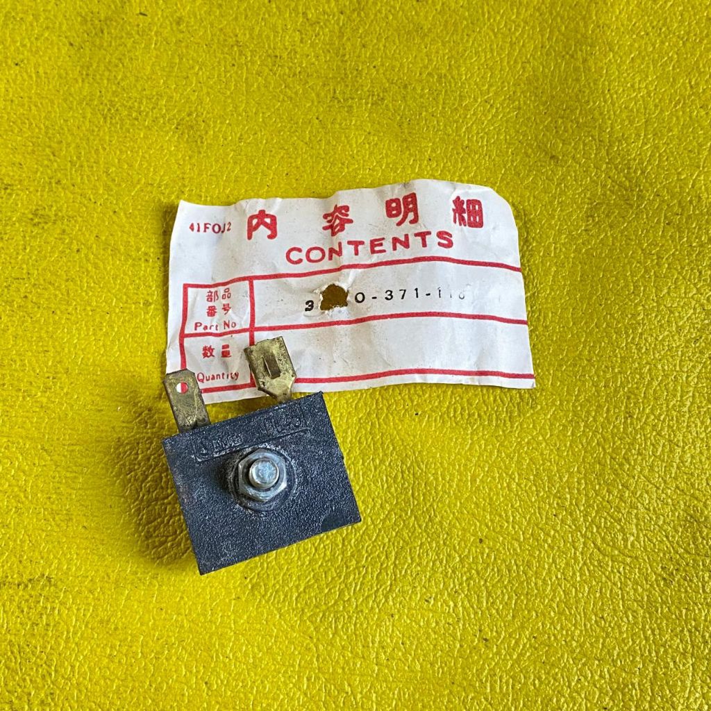 kiprok regulator 6V yamaha U5 V75 V80 NOS