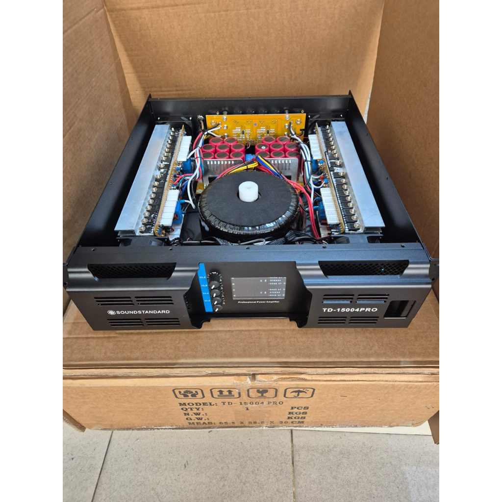 power soundstandar td 15004p pro 4 channel TD15004 PRO