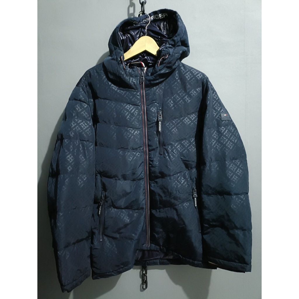 [JKTOM-001] Jaket outdoor windbreaker puffer TOMMY HILFIGER original preloved