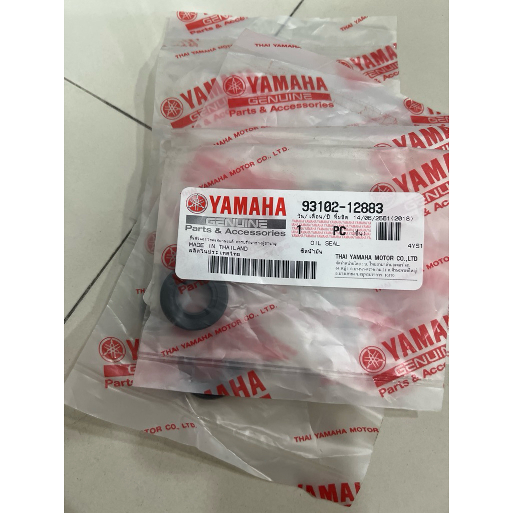 SEAL OPERAN, PERSNELING, VESNELENG, GIGI, VEGA, JUPITER 93102-12883 ORIGINAL YAMAHA