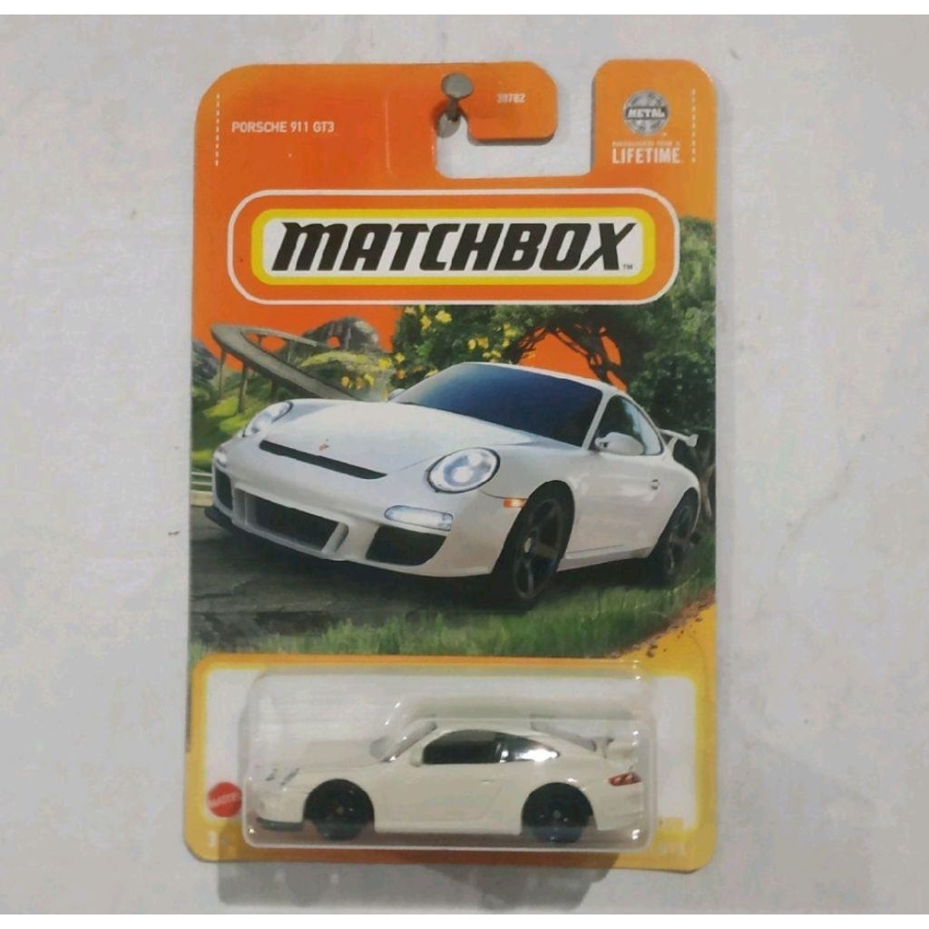 Matchbox Porsche 911 GT3 White putih