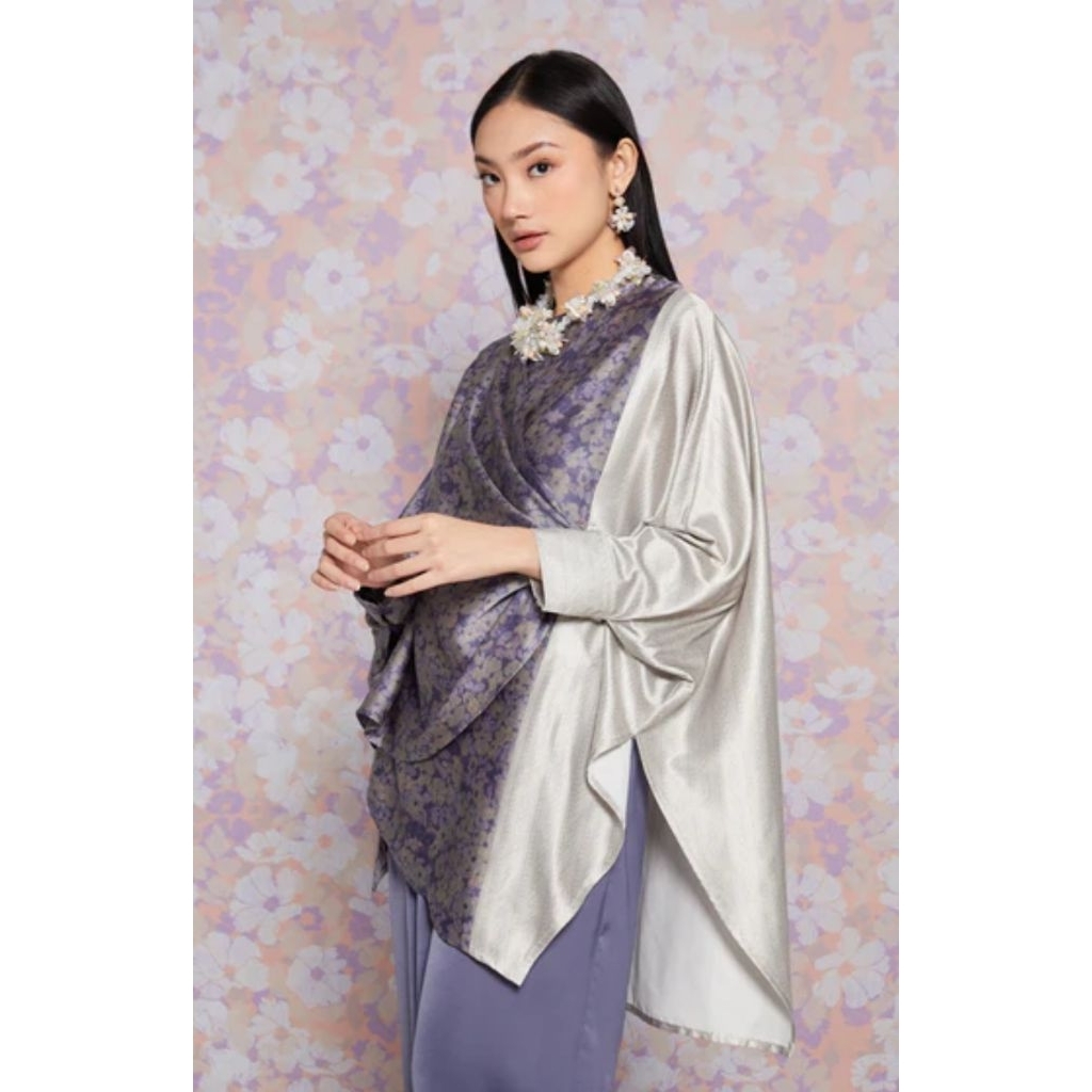 [Like new] ONE SET KAMIIDEA PRUDENCE RAYA CARLY TOP RASMI SKIRT OVERLAP KAMI IDEA BEST SELLER