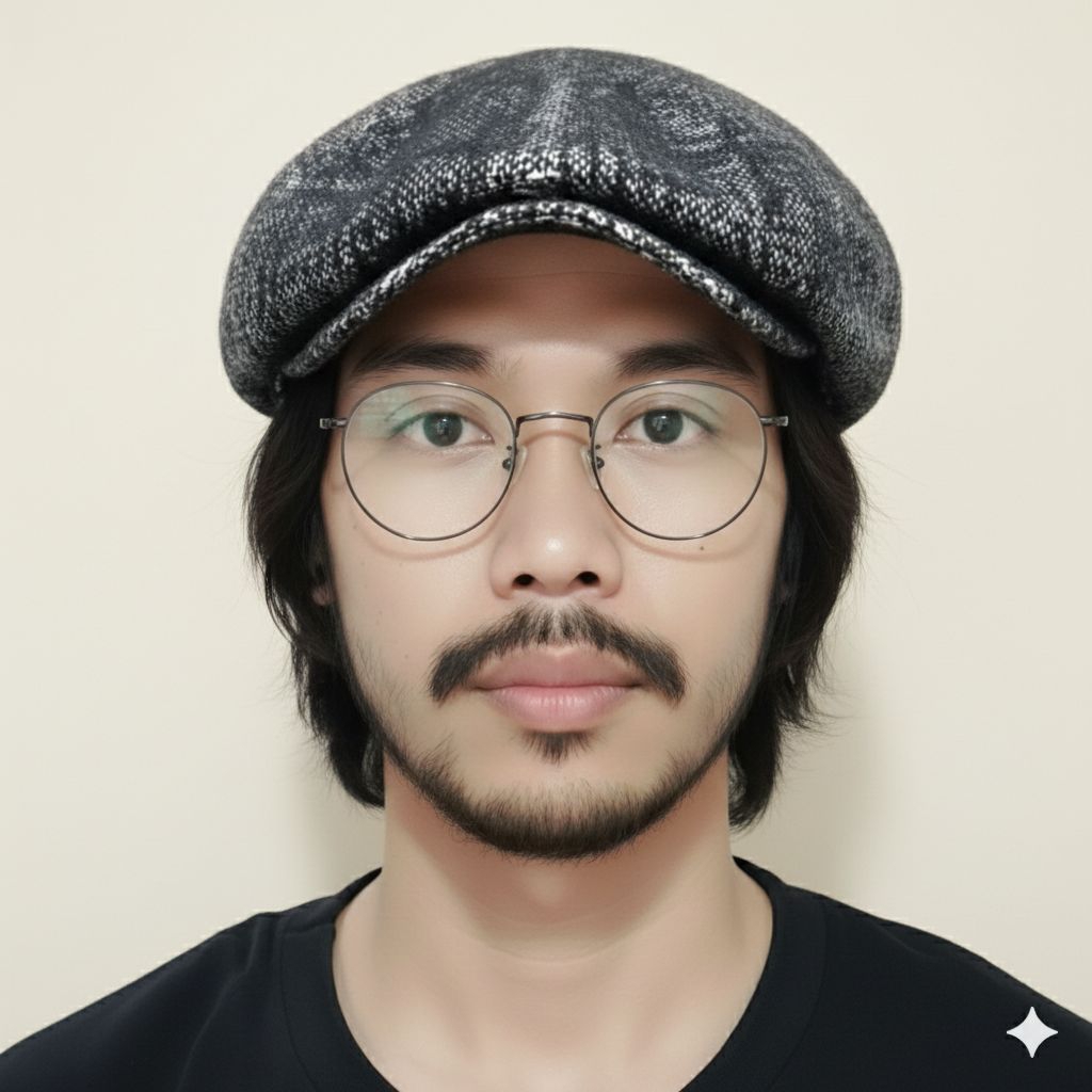 Topi Pelukis Pria Original branded Topi Pelukis Wanita Original branded Topi Flat Cap CN01/Topi News