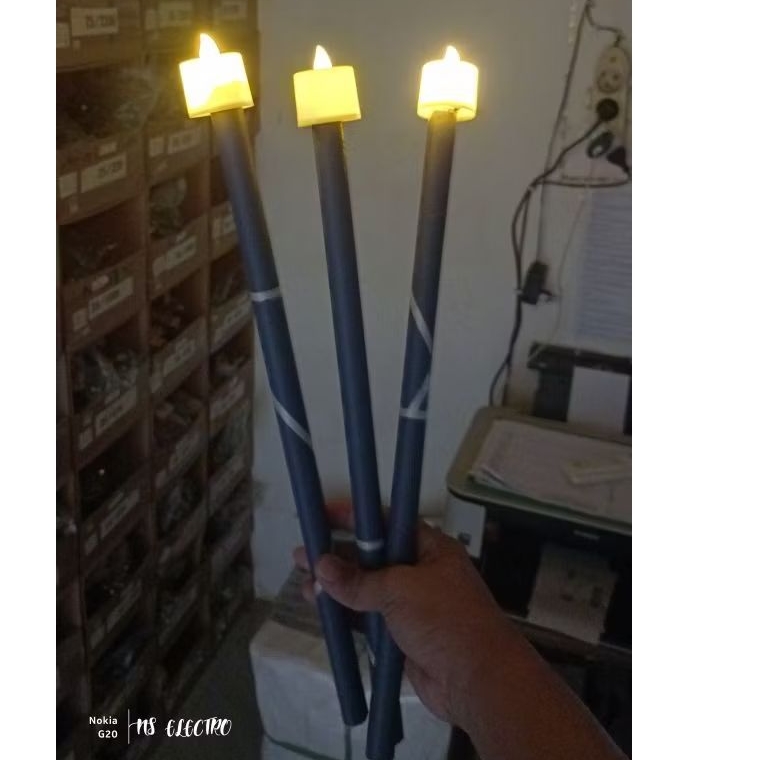 obor elektrik murah obor mini elektrik