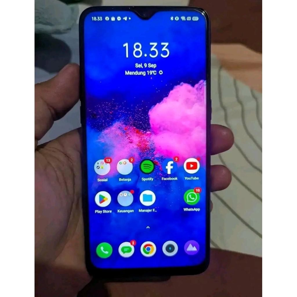 LCD Touchscreen Ori Copotan Realme 5 / 5i / 5s / 6i / C3