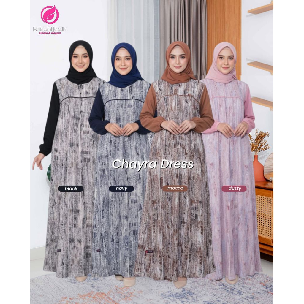 GAMIS CHAYRA - RAYON ZARA TWILL - ORI FANIAHIJAB