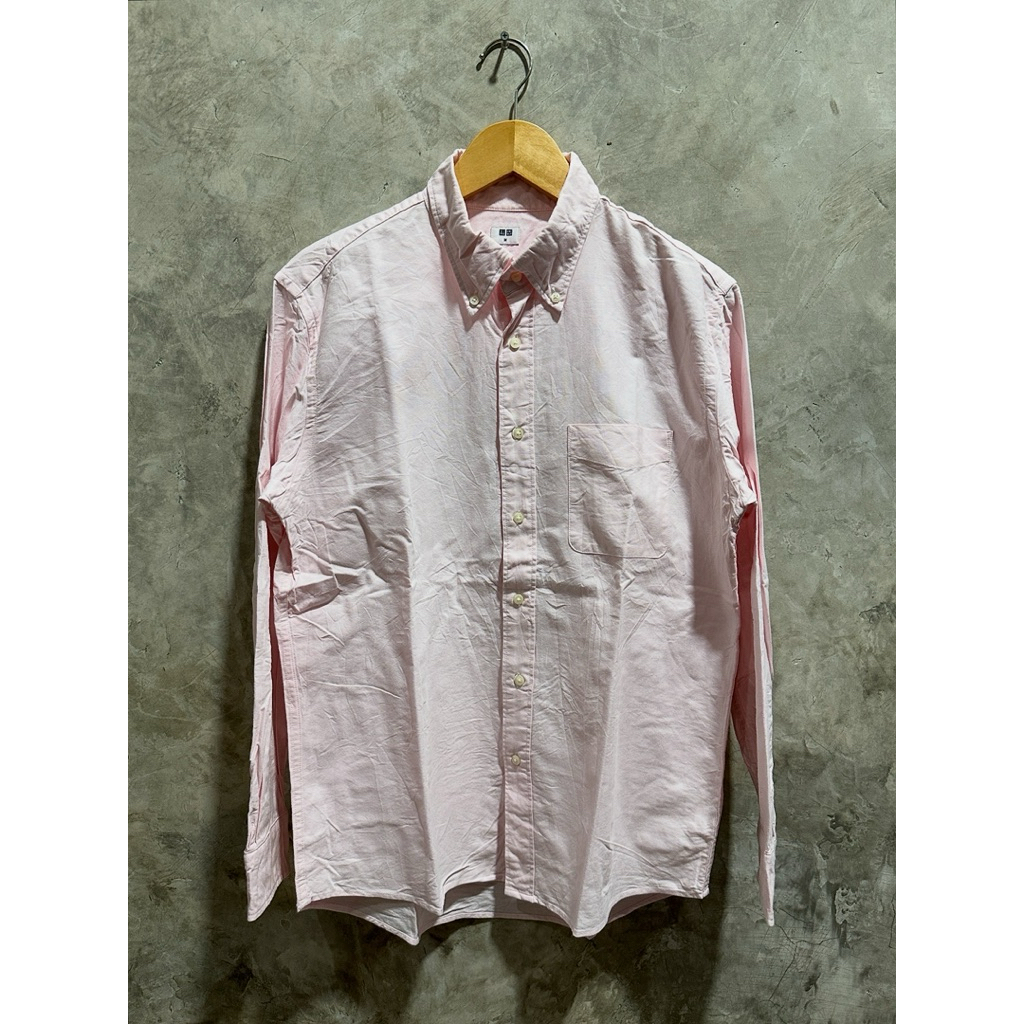 Kemeja Uniqlo Oxford