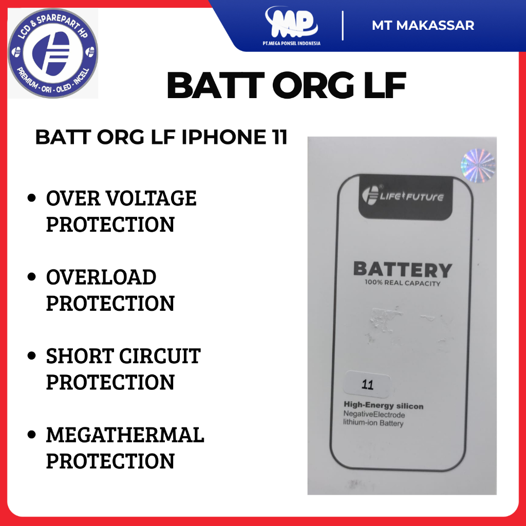 BATTERY ORG LIFE FUTURE IPHONE 11