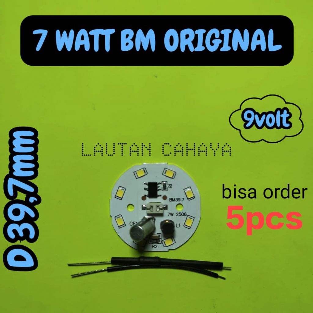 PCB LED AC BM 7 WATT / MESIN LAMPU LED