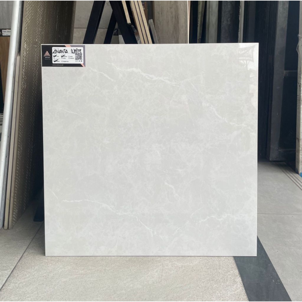 Granit lantai dan dinding 60x60 Ananta white arna