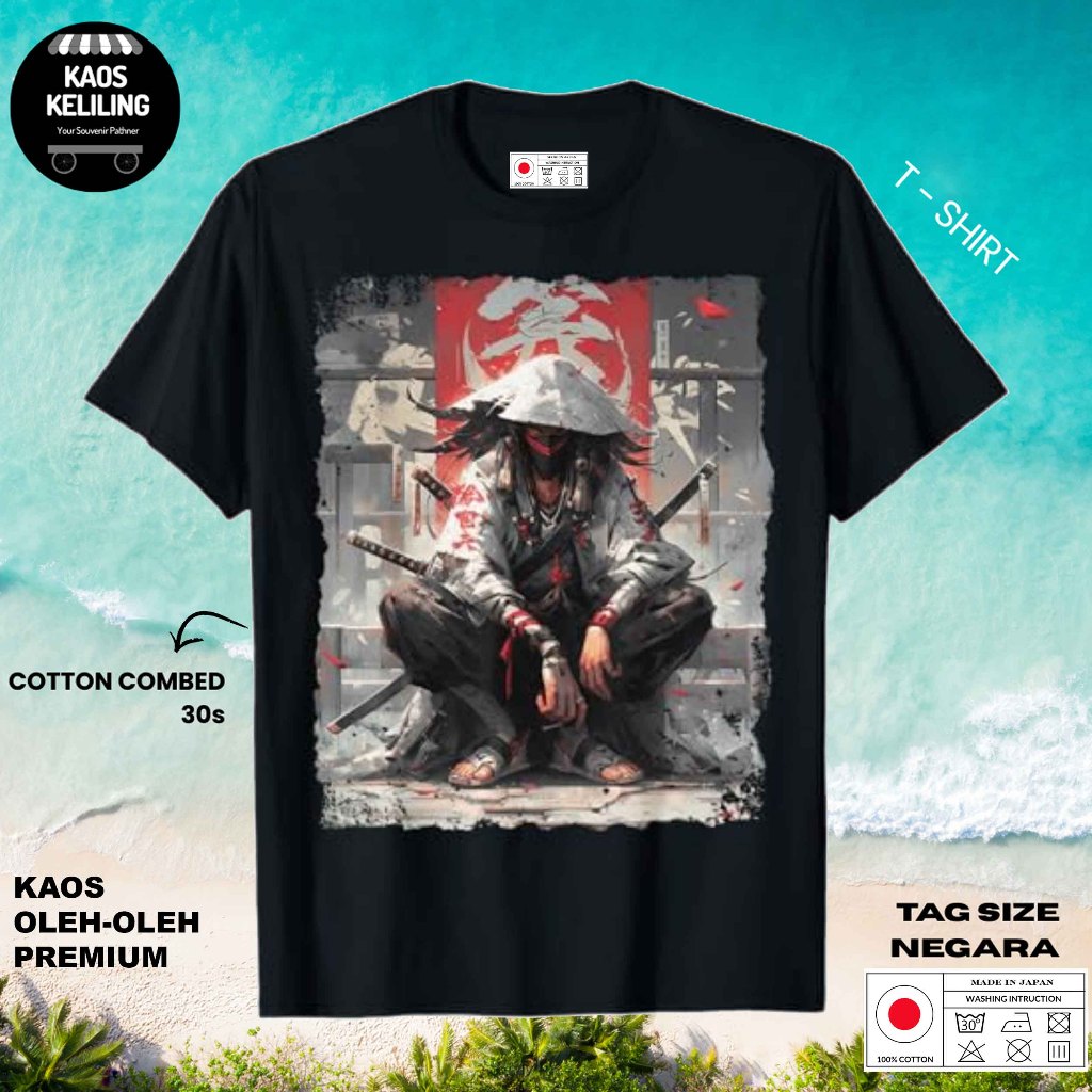 KAOS OLEH OLEH JEPANG JAPAN 2 PAKAI TAG LABEL JEPANG ASLI BAJU SOUVENIR PREMIUM GIFT