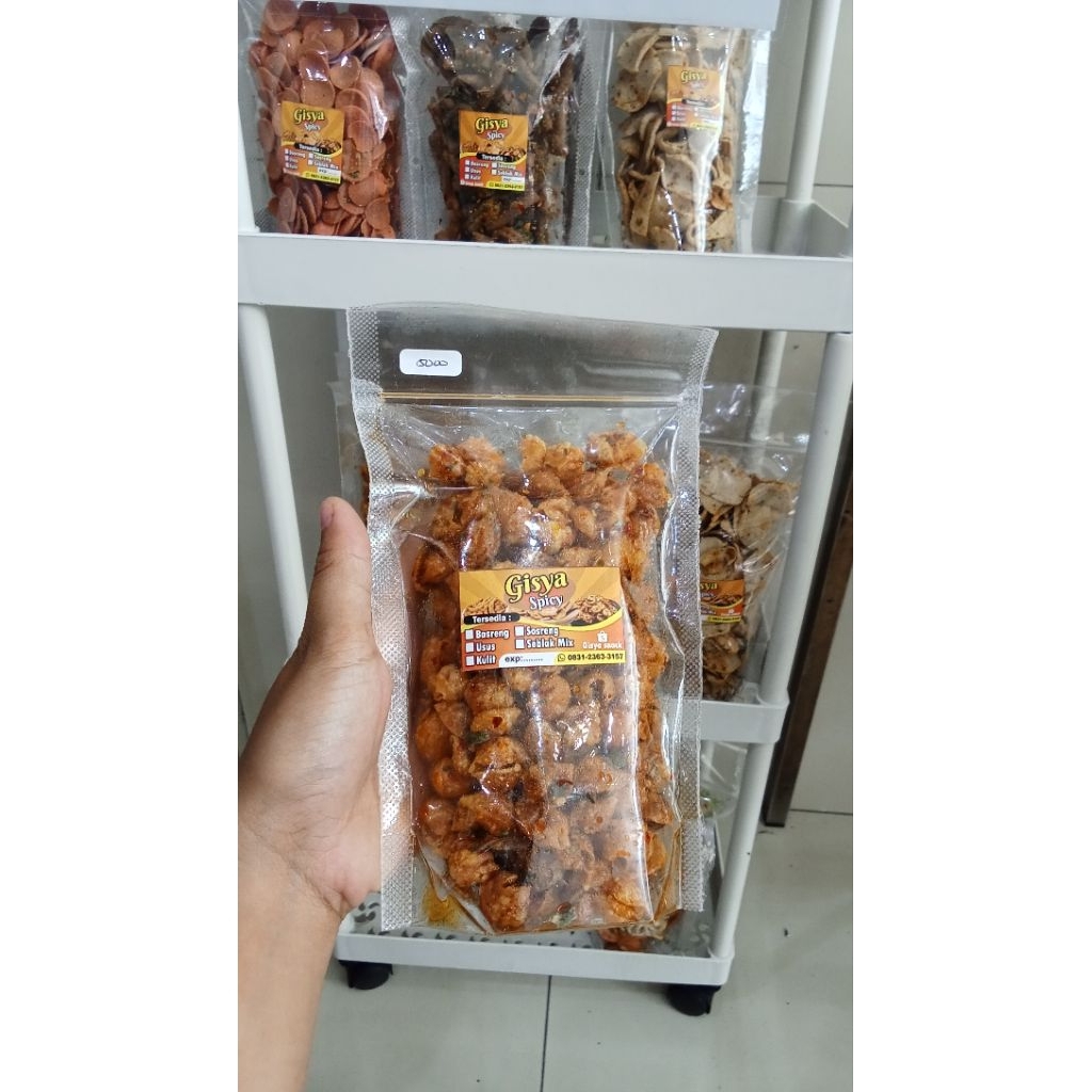 makaroni kerang cikruh daun jeruk
