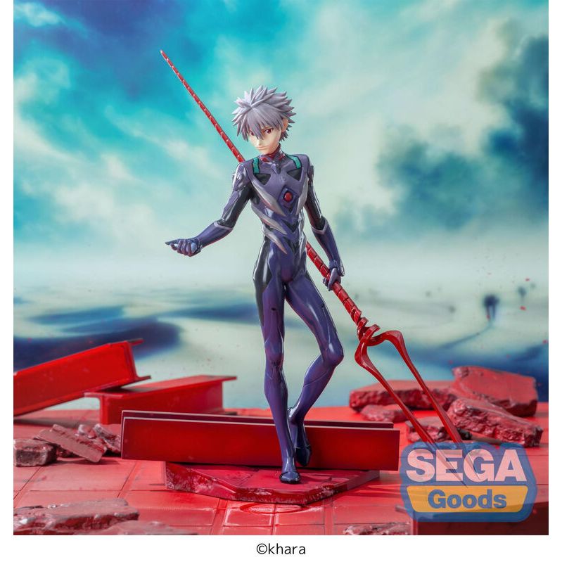 Luminasta Figure Nagisa Kaworu x Spear of Longinus - EVANGELION: 3.0+1.0 Thrice Upon a Time