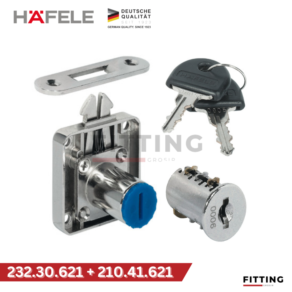 HAFELE Kunci Laci & Lemari Master SYMO MEKAR + Cylinder MK1