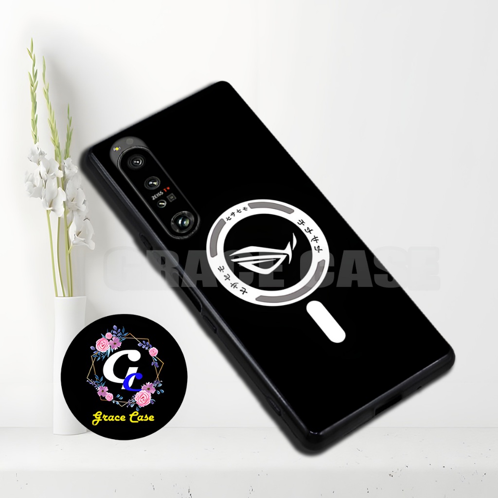 (GC35) Softcase karet Hp - SONY XPERIA 1 MARK 2/MARK 4/XPERIA 5 MARK 3 TERBARU - Motif Magsafe   / S