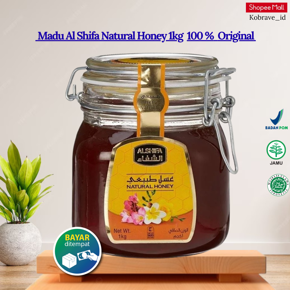 AlShifa - Madu Alami 100% ALSHIFA - Madu Al Shifa Natural Honey 1kg