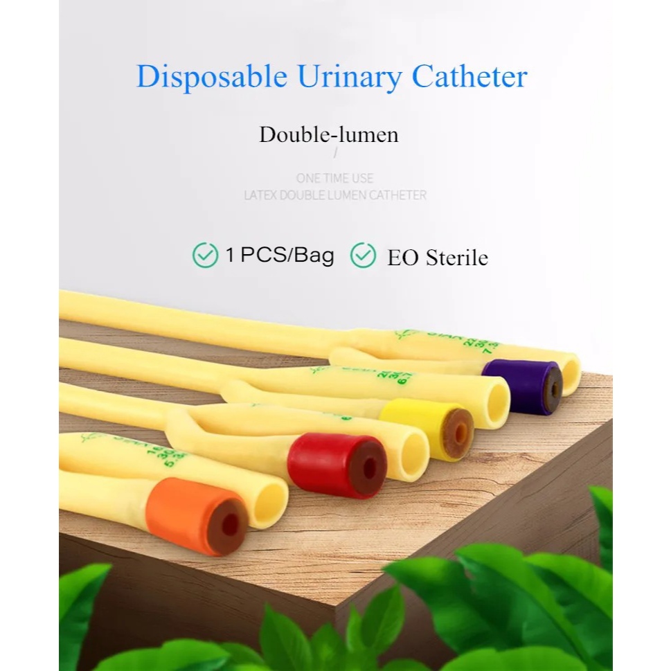 Selang Kateter Urethral Catheter Foley 2 Way Latex Disposable