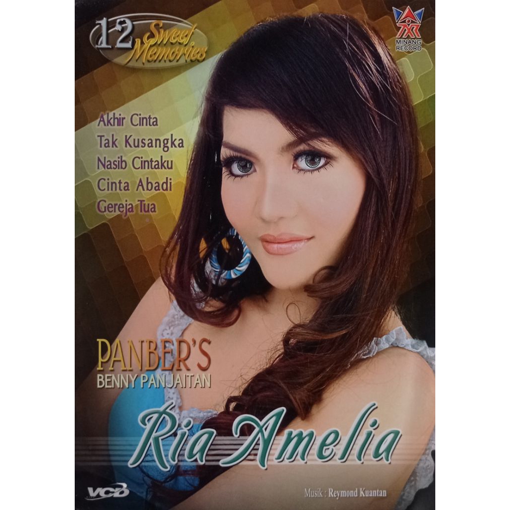 VCD ORIGINAL ALBUM RIA AMELIA PANBERS (MINANG RECORDS)