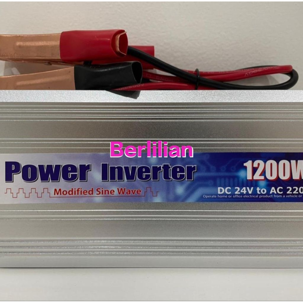 Inverter 1200 Watt DC 24V to AC 220V USAT / DC - AC inverter 24 Volt ke 220 Volt 1000W Usat