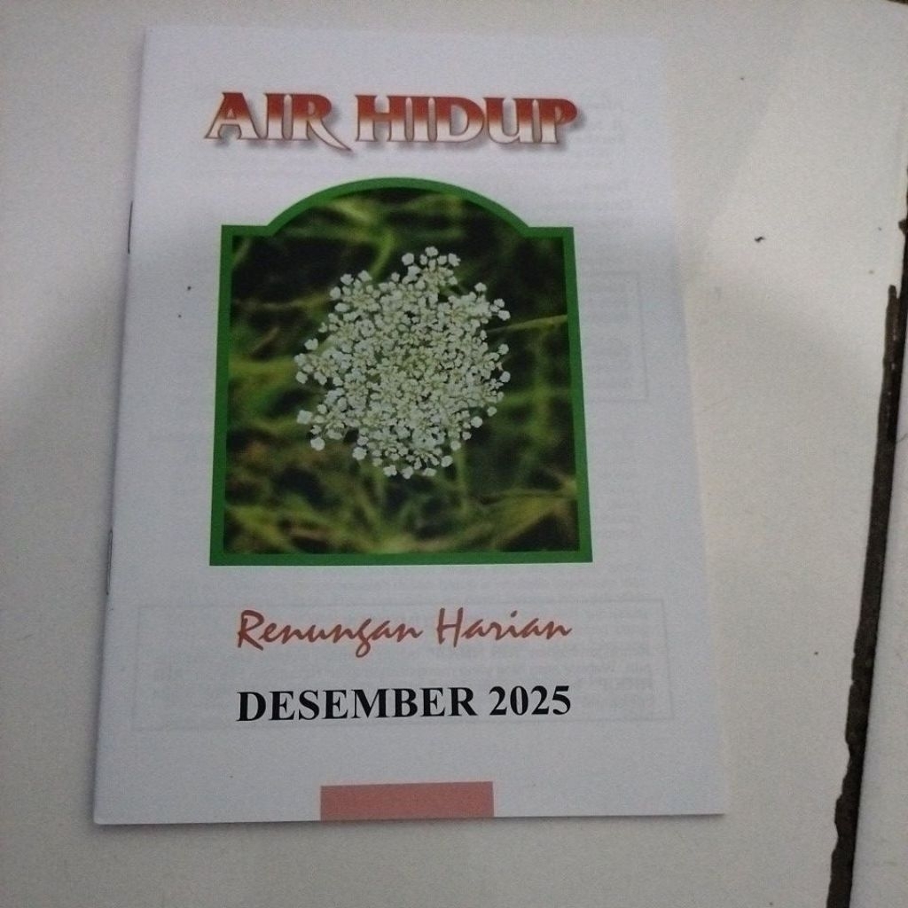 Renungan Air Hidup Desember 2025