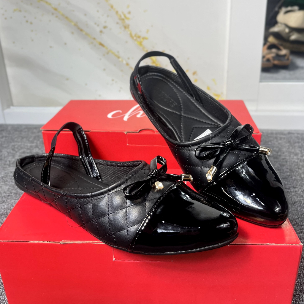 MHR Grosir Sepatu Flatshoes Wanita Pita Cantik Elegant 0149