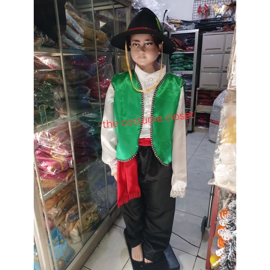 italy man costume (kostum pria negara italia)