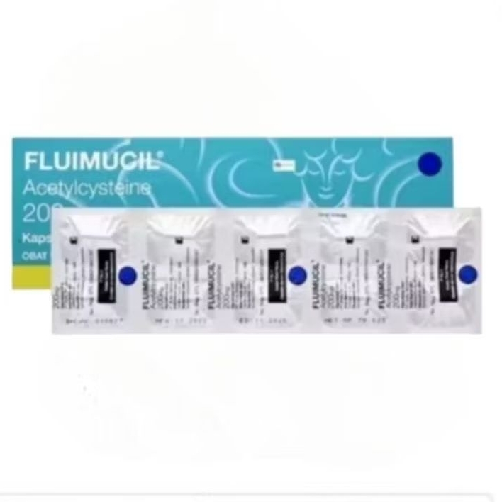 Fluimucil 200 mg 10 Kapsul