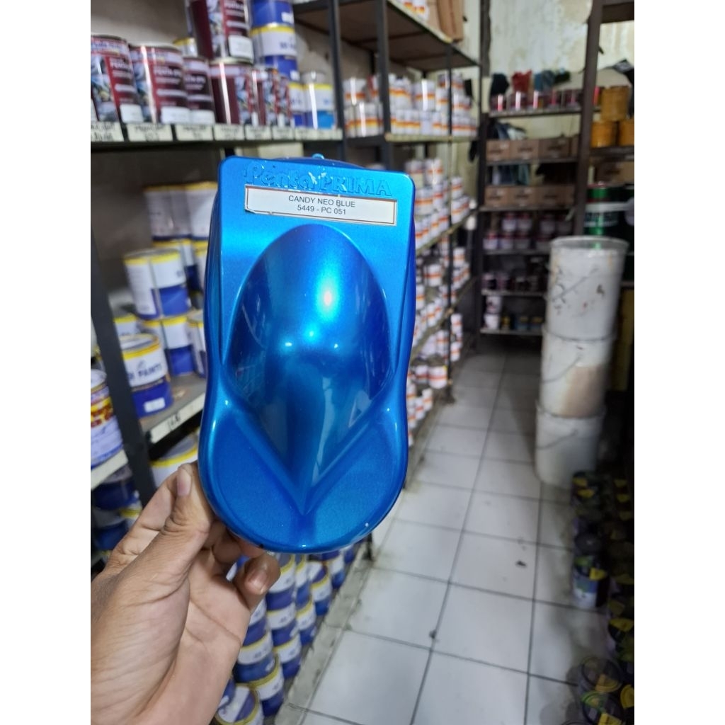 cat candy blue neo pu