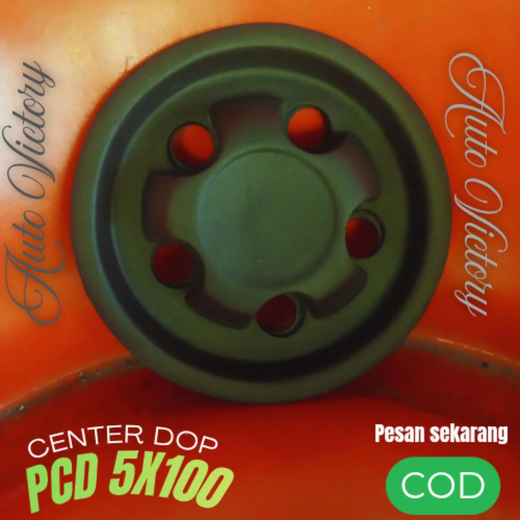 (1set 4buah)Center dop VELG kaleng PCD 5x100  toyota FT, toyota GR,Celica,Veloz, Sienta, Prius, Suba