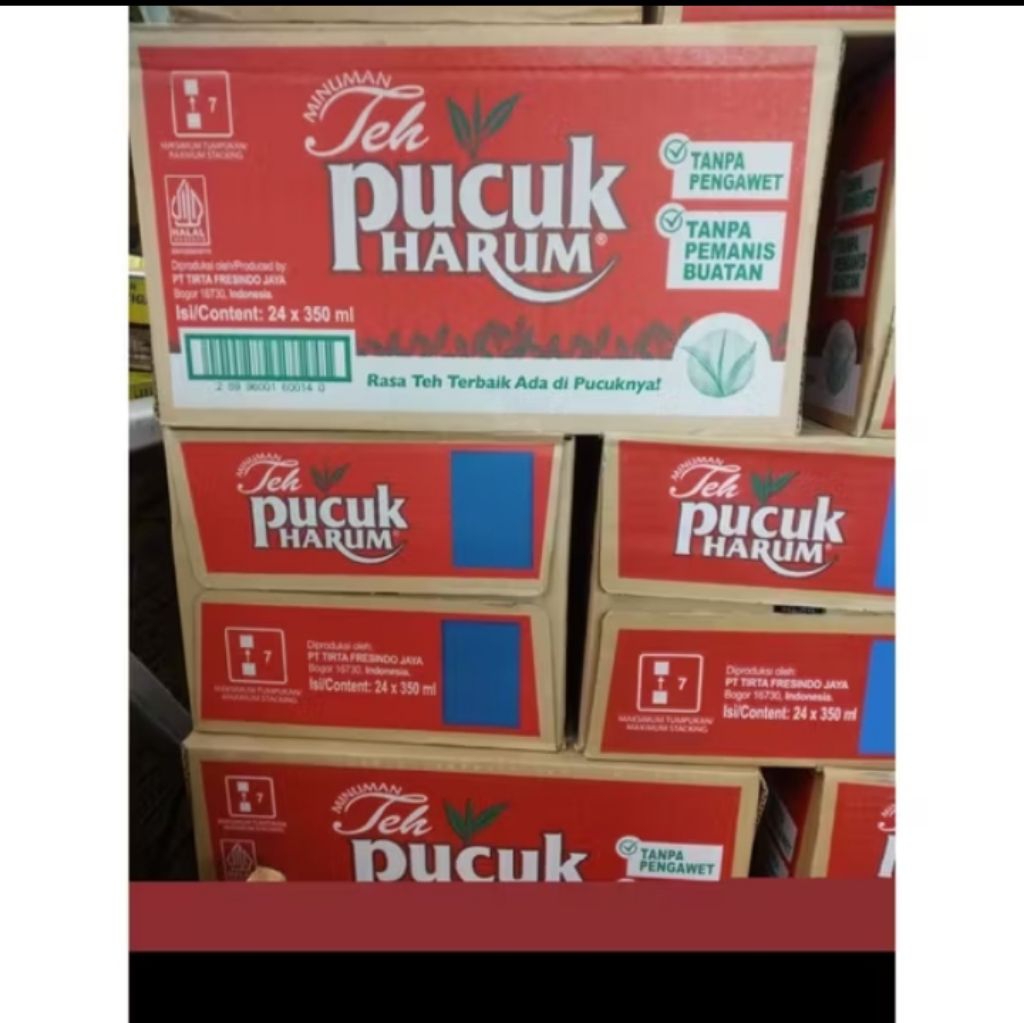 Teh Pucuk Harum 1 Dus|| Teh Pucuk Harum 350ml||Pucuk Harum Melati Dus